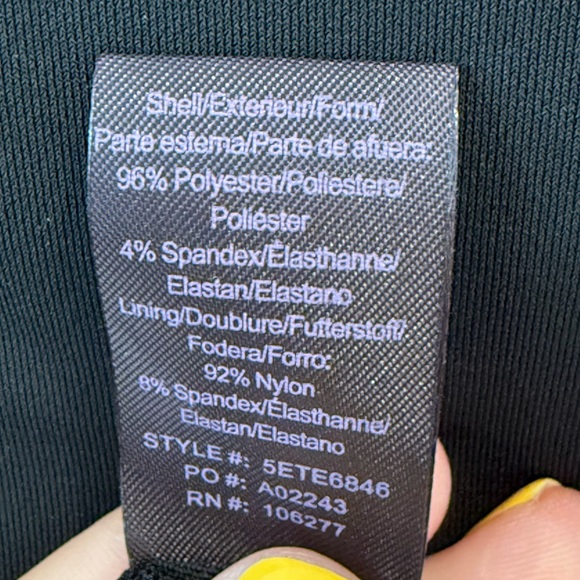 new HALE BOB Beaded Neckline Long Sleeve Black Dress - Picture 6 of 6